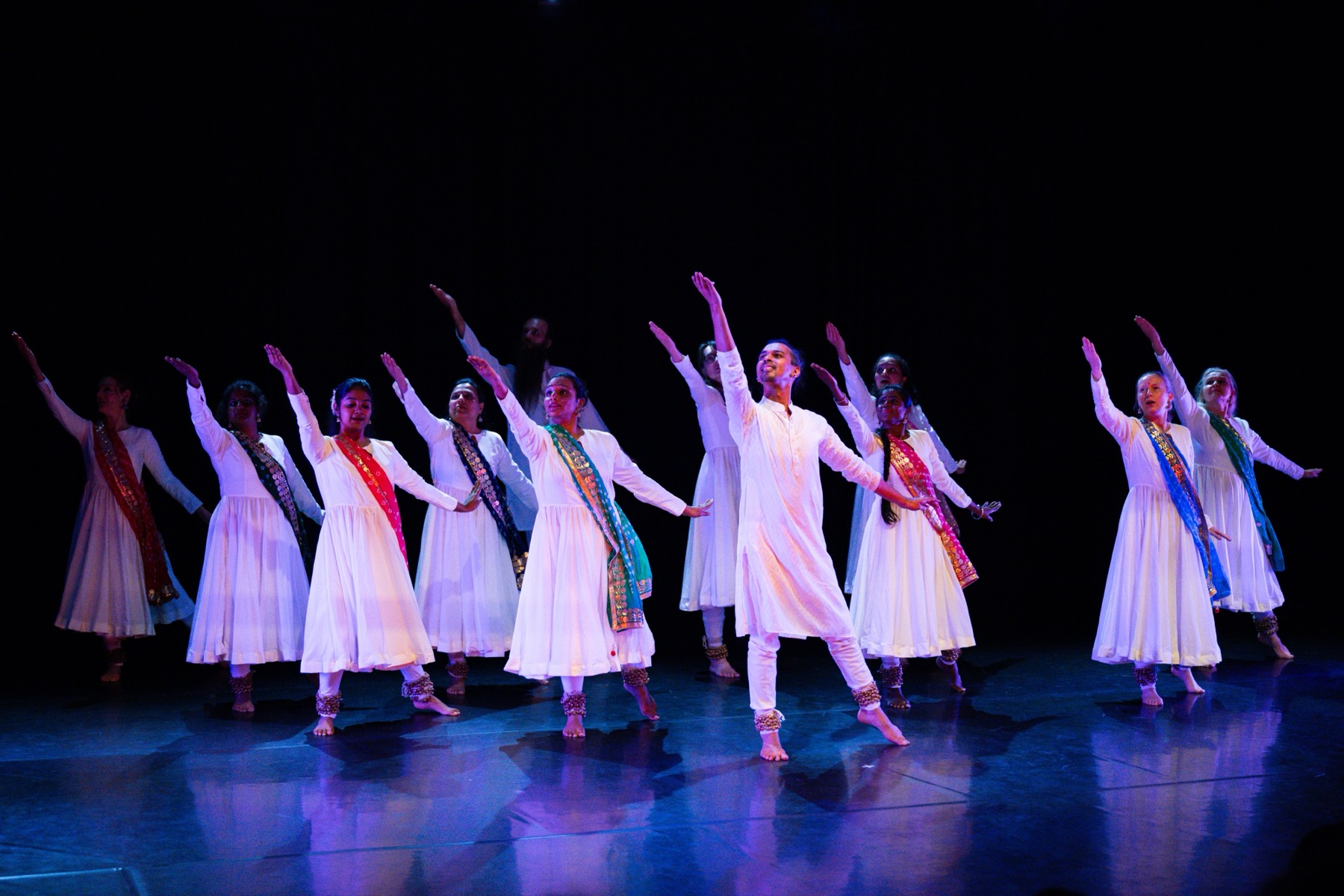 Kathak dance class at Shoonya Dance Centre